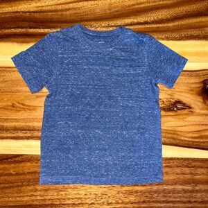Okie Dokie Blue Short Sleeve Tee Casual Essential